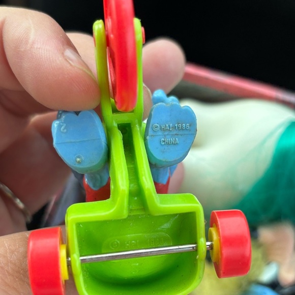 Vintage 1986 McDonald's Muppet Babies Gonzo with Tricycle Trike - Picture 4 of 4